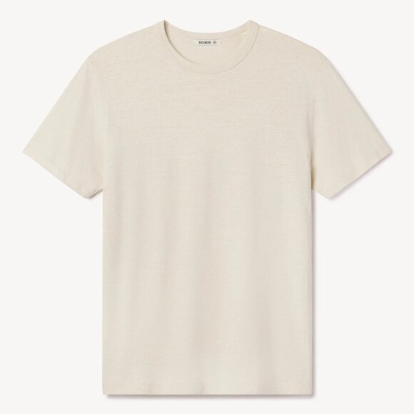 Buck Mason Cream Short Sleeve Tee - Picture 1 of 3